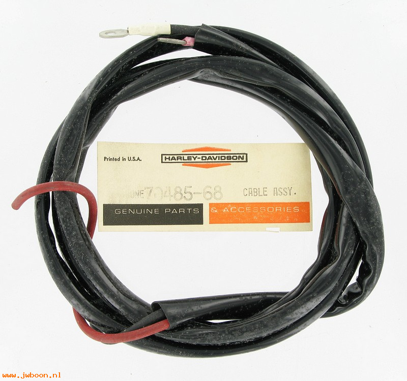   70485-68 (70485-68): Cable, ammeter - NOS - XLH,XLCH 68-78. FL,FLH 68-69