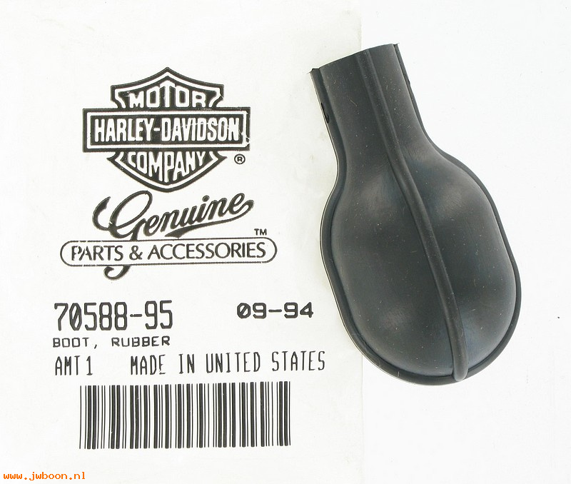   70588-95 (70588-95): Boot, rubber - NOS - Dyna's, FXDL, Dyna Low Rider, FXDWG