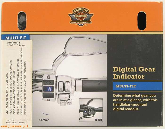   70900038 (70900038): Digital gear indicator -NOS- V-rod,VRSC,XL,XR,FXD,Softail,Touring
