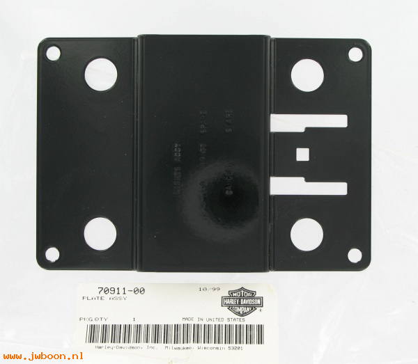   70911-00 (70911-00): Top plate - electrical panel - NOS - FXD 2000