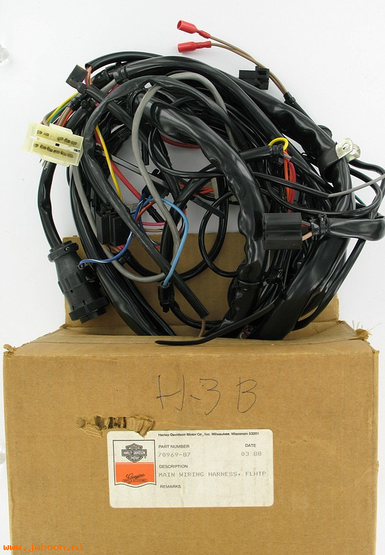   70969-87 (70969-87): Main wiring harness - NOS - FLHTP, Electra Glide Standard Police