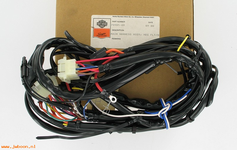   70985-89 (70985-89 / 70982-89): Main wiring harness - NOS - Touring. FLTC, FLHTC