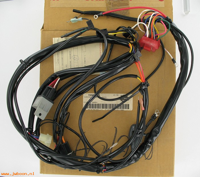   70985-93 (70985-93): Main wiring harness - NOS - Touring. FLTC, FLHTC 1993