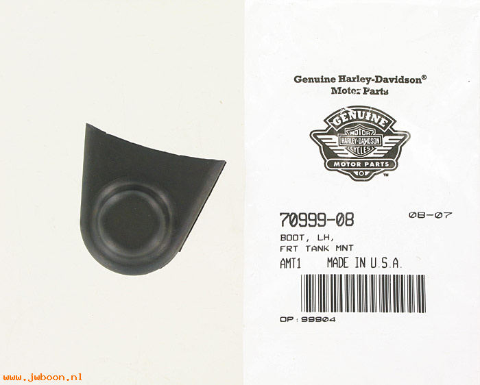   70999-08 (70999-08): Boot, left - front tank mount - NOS - Touring 2008