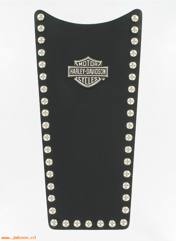   71411-05 (71411-05): Console insert - studded leather - NOS - FLHTC, FLHS, FLTR