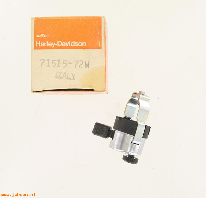   71515-72M (71515-72M): Horn and headlamp switch - NOS - Aermacchi, Baja 72-74, AMF