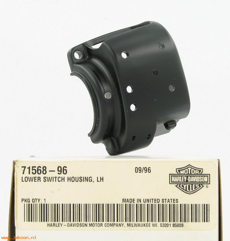   71568-96 (71568-96): Switch housing, lower left - NOS - All models 96-05