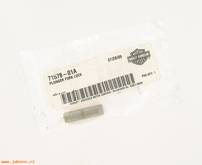   71578-01A (71578-01A): Plunger pin, lock - NOS - V-rod 02-