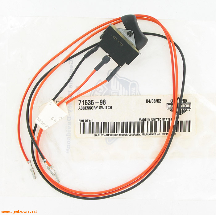   71636-98 (71636-98): Accessory switch - NOS - FLTR 98-