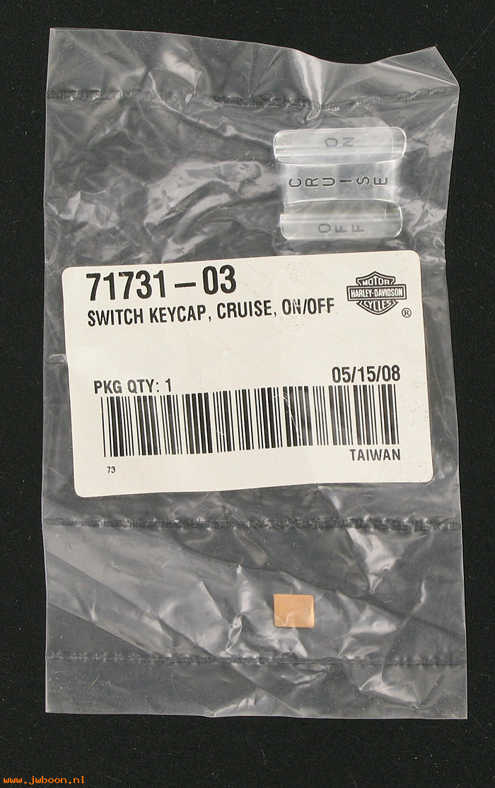   71731-03 (71731-03): Switch knob - cruise on/off - NOS