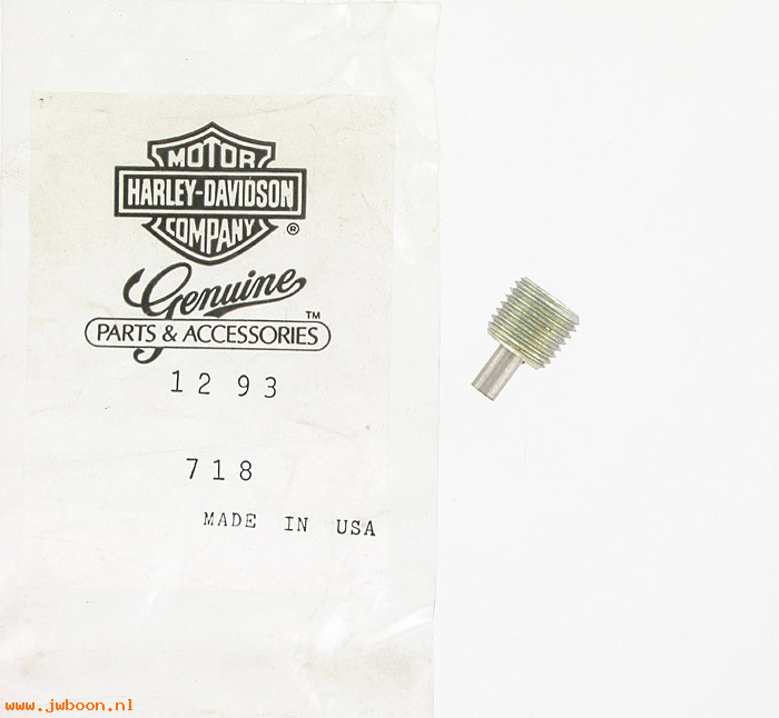        718 (     718): Plug, primary cover - magnetic - NOS - FLT, FXR, XR750, in stock