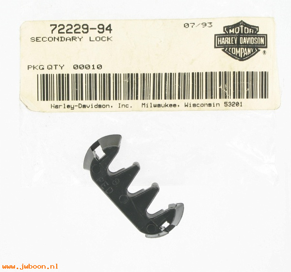   72229-94 (72229-94): Secondary lock - NOS - FLHT 94-96