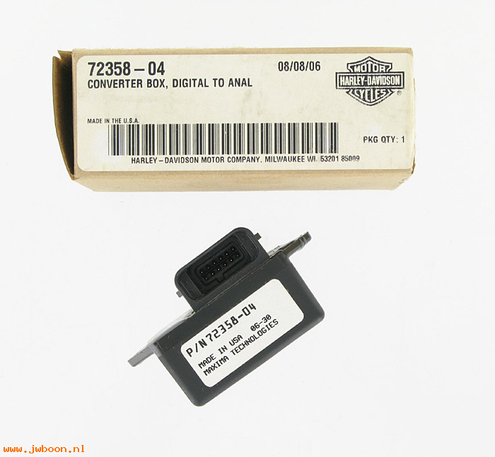   72358-04 (72358-04): Converter box, digital to analog signal - NOS - XL's
