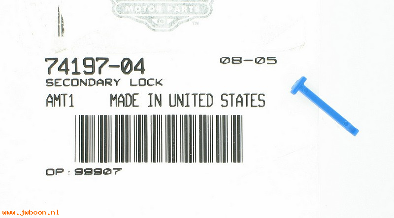   74197-04 (74197-04): Socket lock, secondary - 12-way - NOS - XL's