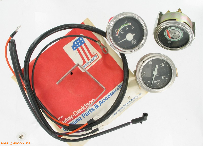   74300-75 (74300-75): Fairing gauge kit - NOS - Liberator fairing L75-79. FL,FLH 71-up