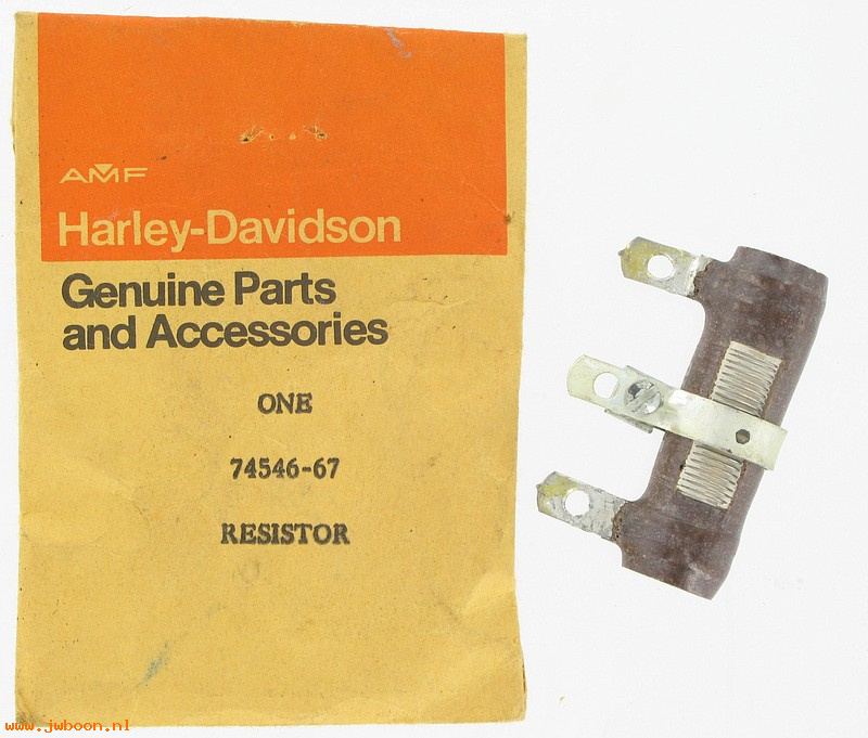   74546-67 (74546-67): Resistor - NOS - X-90 1973.  Golf car