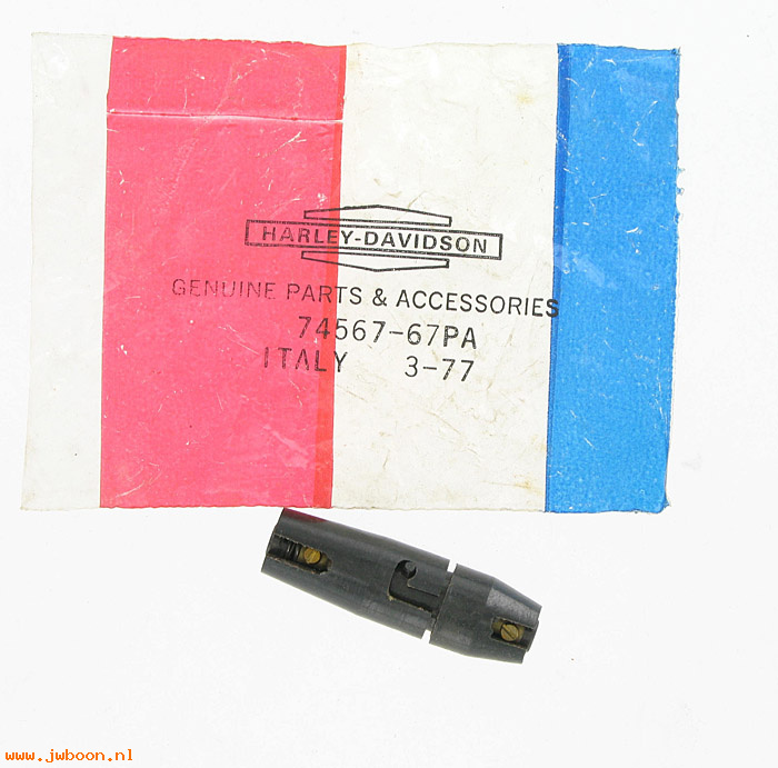   74567-67PA.2 (74567-67PA): Fuse holder, with 74566-62P fuse - NOS - Sprint, Z-90, SS, SX, TX