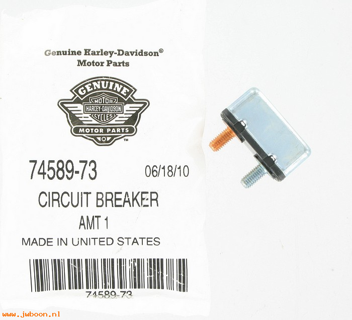   74589-73 (74589-73): Circuit breaker  -  15 amp - NOS