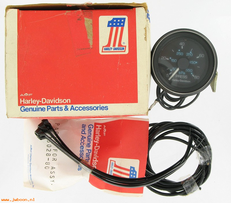   75028-80 (75028-80): Oil pressure gauge kit - NOS - FLT 80-