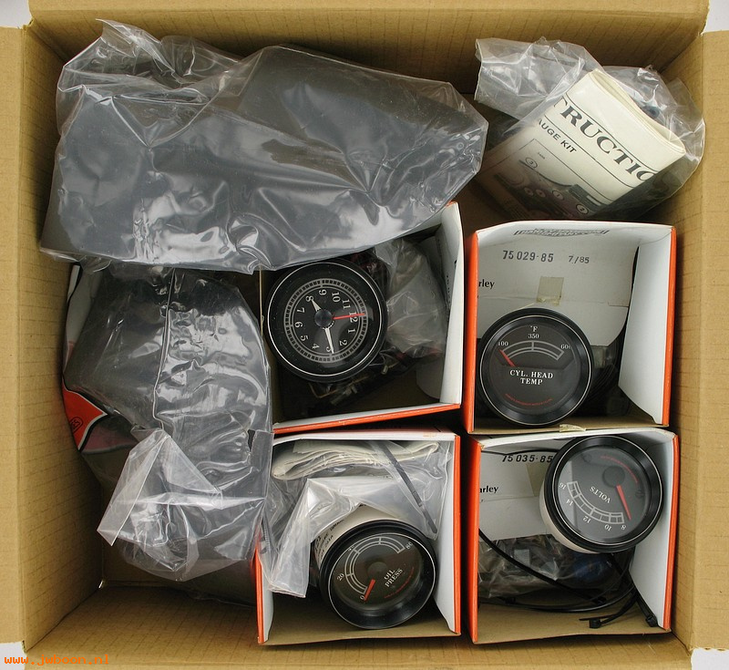   75050-85 (75050-85): Gauge kit - fairing mount - NOS - FXRT 1985