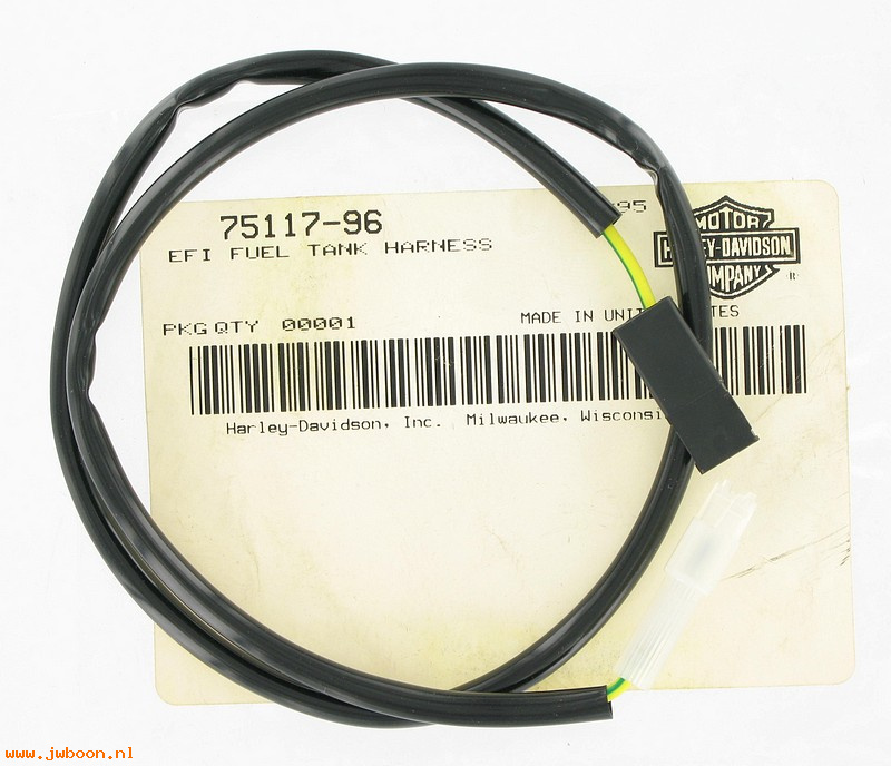   75117-96 (75117-96): EFI fuel tank wire harness - NOS - FLHR 96-99
