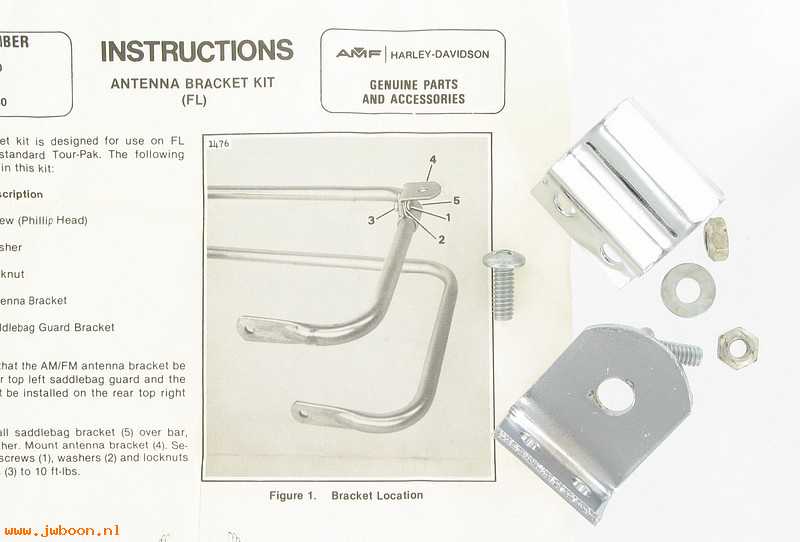   76186-80 (76186-80): Antenna bracket kit - NOS - FL's