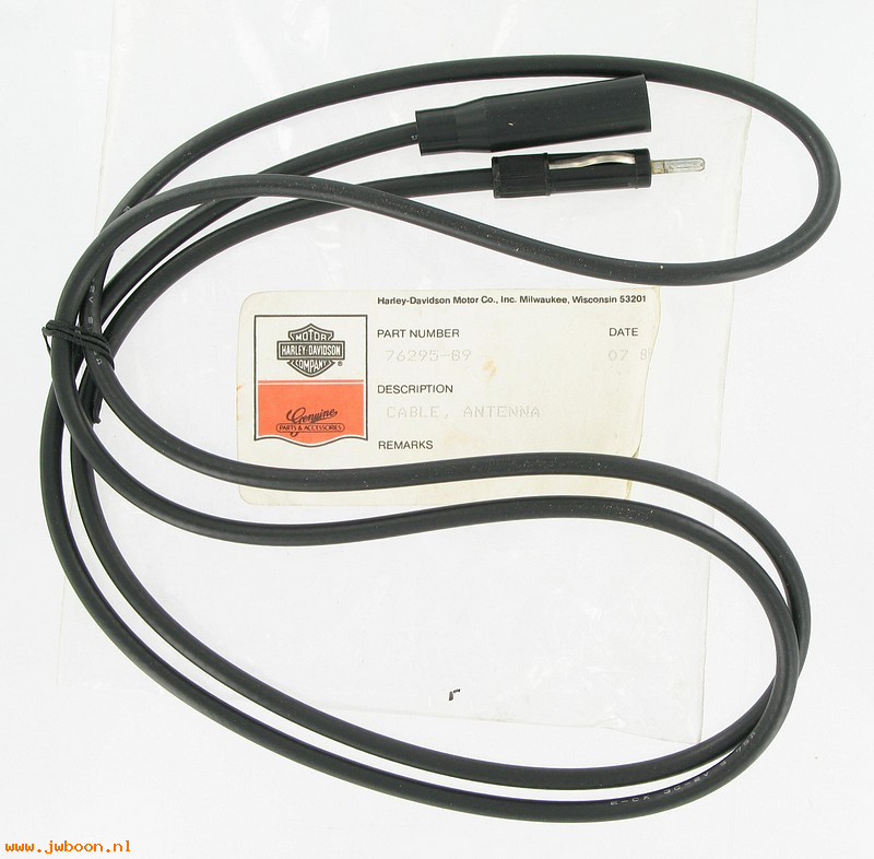   76295-89 (76295-89): Cable, antenna - splitter to radio - NOS - FLTCU, FLHTCU 89-92