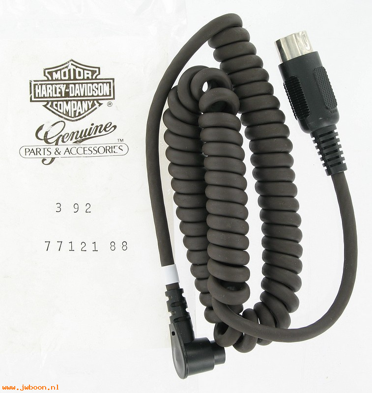   77121-88 (77121-88): Headset coil cord  (J&M) NOS - FLT,FLTC '82-     FLHT/C '86-