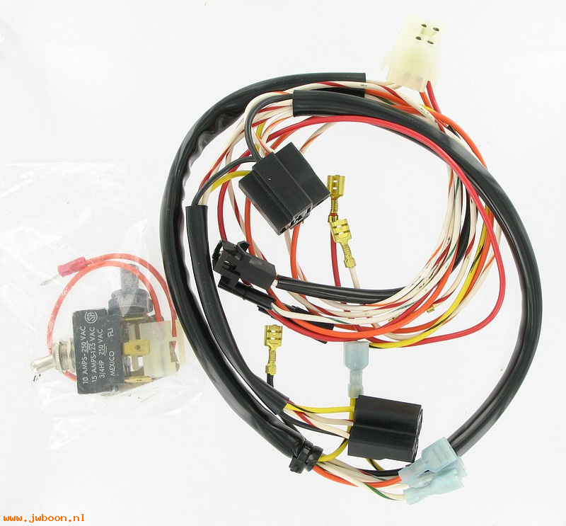   77131-89 (77131-89): Speaker switch & wiring harness - NOS - FLHTC '89-