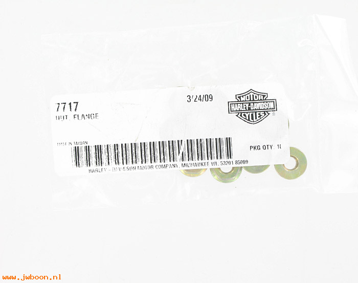       7717.10pack (    7717): Flange nuts, 1/4"-20 - NOS