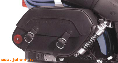   79078-02 (79078-02): Leather saddlebags - NOS - FXDWG, Dyna Wide Glide '02-