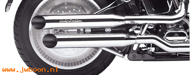   80381-00 (80381-00): Baloney cut muffler kit - "Harley-Davidson" - NOS