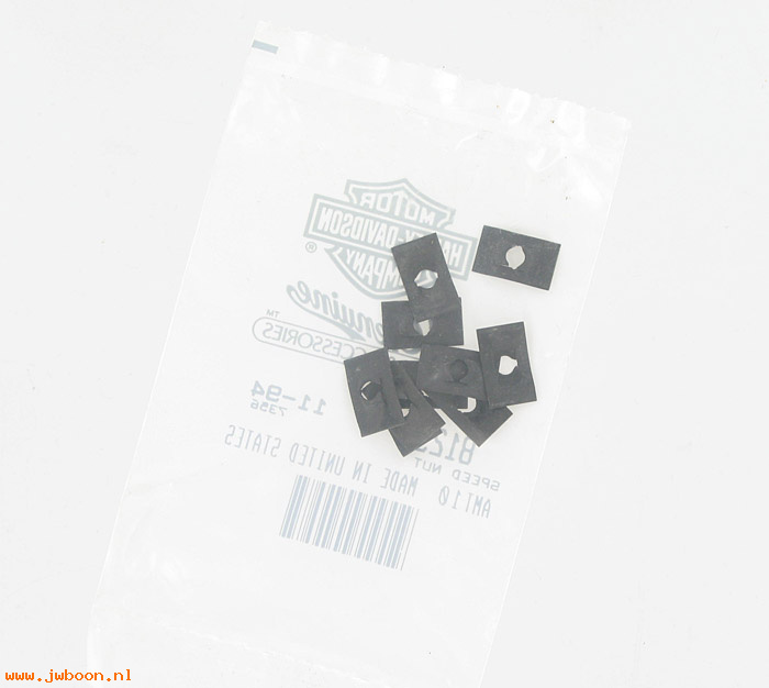       8125.10pack (    8125): Speed nuts, for 8-32 screw - horn cover/conn.strap regulator -NOS