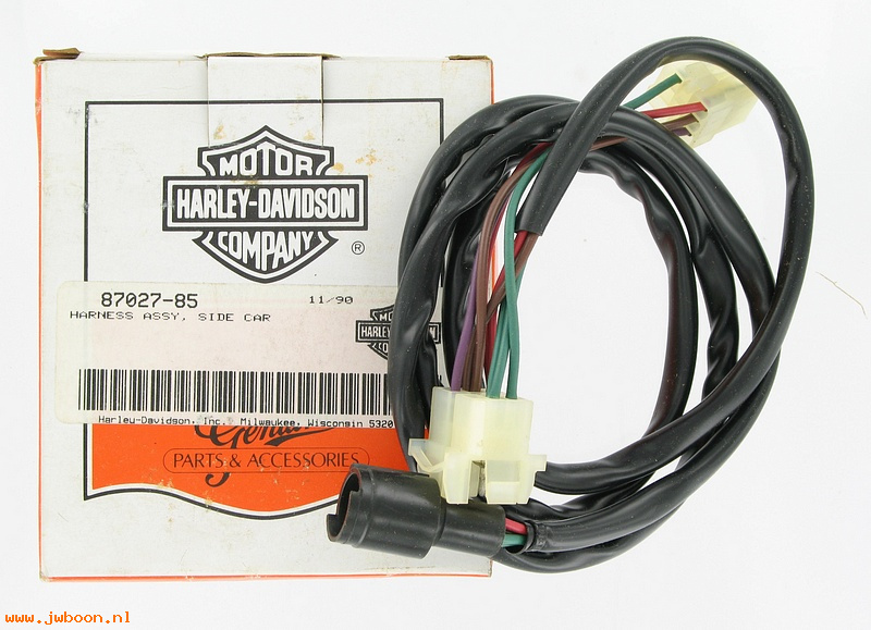   87027-85 (87027-85): Wiring harness - NOS - Sidecar TLE, RLE '85-'95