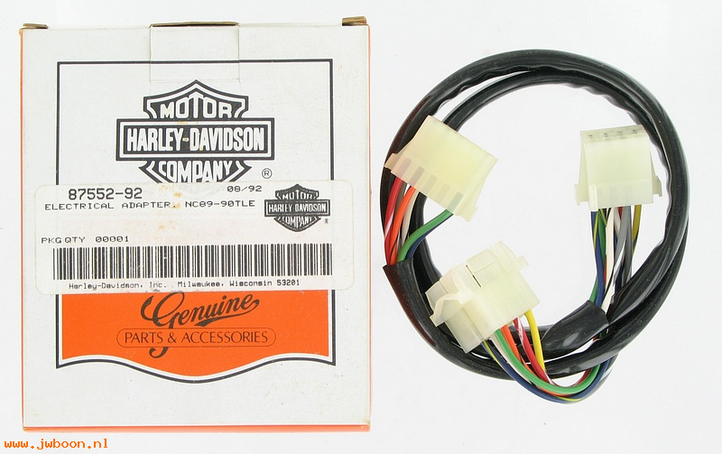   87552-92 (87552-92): Adapter wire harness - NOS - TLE 89-90