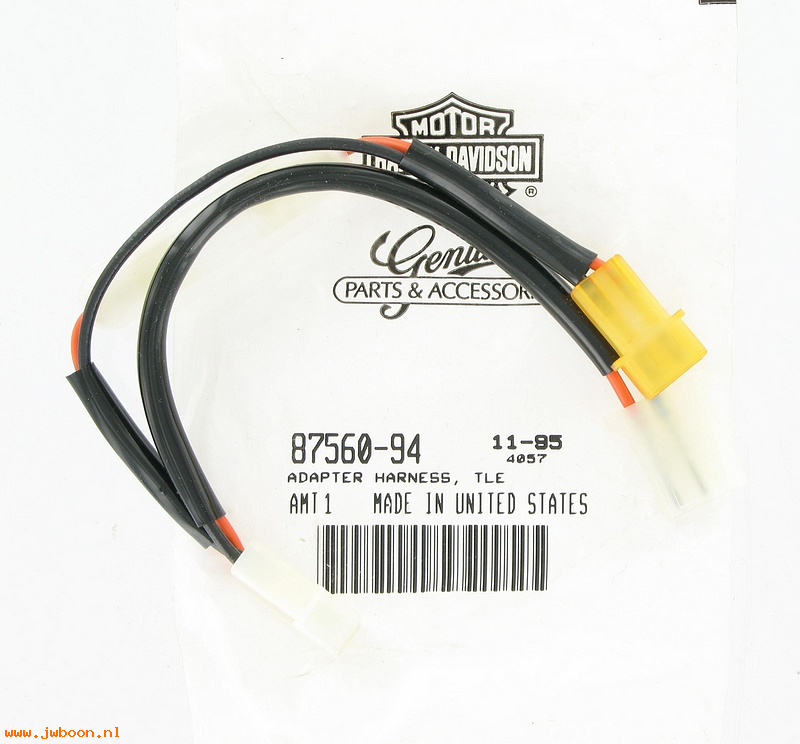   87560-94 (87560-94): Adapter harness - NOS - TLE