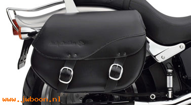   88238-07 (88238-07): Detachable leather saddlebags - NOS - FX Softail 06-