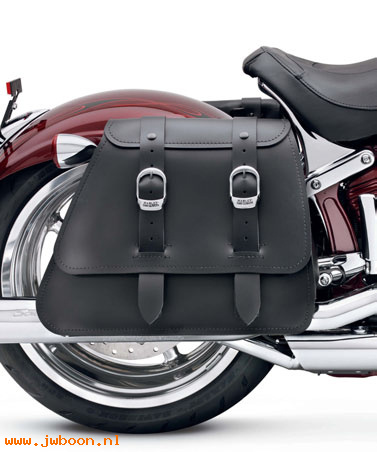   90240-08 (90240-08): Leather saddlebags - NOS - FXCW/C