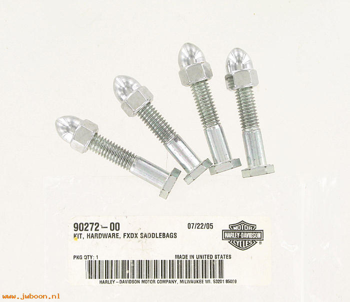   90272-00 (90272-00): Saddlebag hardware kit - NOS - FXDX