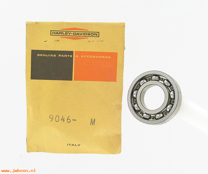       9046M (    9046M): Ball bearing, c/shaft - left - NOS - Aermacchi Baja MSR-100 1970