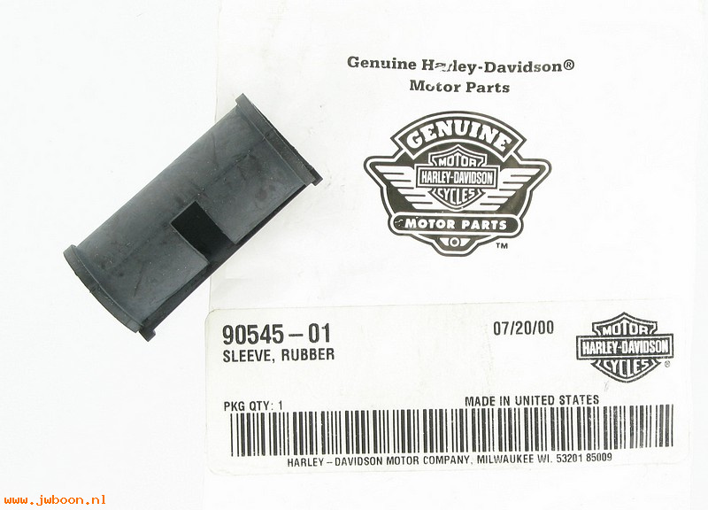   90545-01 (90545-01): Sleeve - rubber - NOS - FXDP 01-02