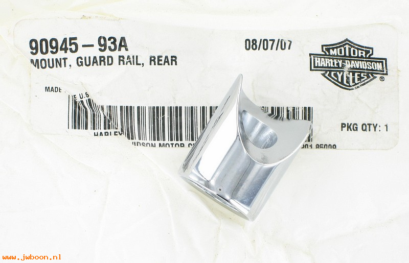   90945-93A (90945-93A): Mount - guard rail, rear - NOS