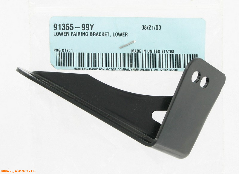   91365-99Y (91365-99Y): Lower fairing bracket - lower - NOS - Buell S3 Thunderbolt 99-02