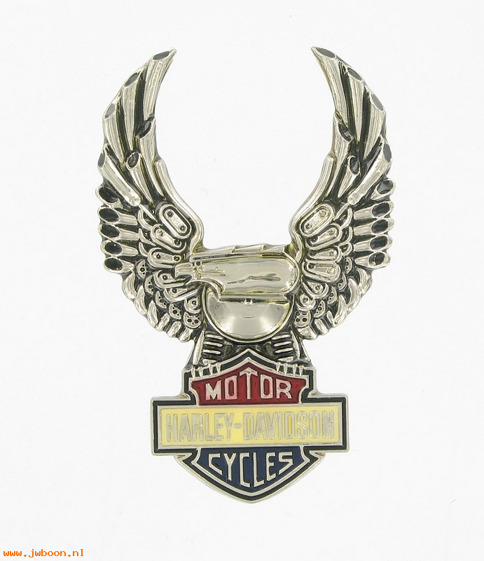   91693-81 (91693-81): Medallion,silver composite eagle,large - NOS - XL,FXST,FLHT/R,FXR