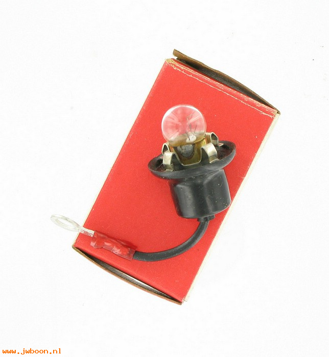   92045-76 (92045-76): Socket & wire, with bulb - tachometer - NOS - FX, FXS 76-e78