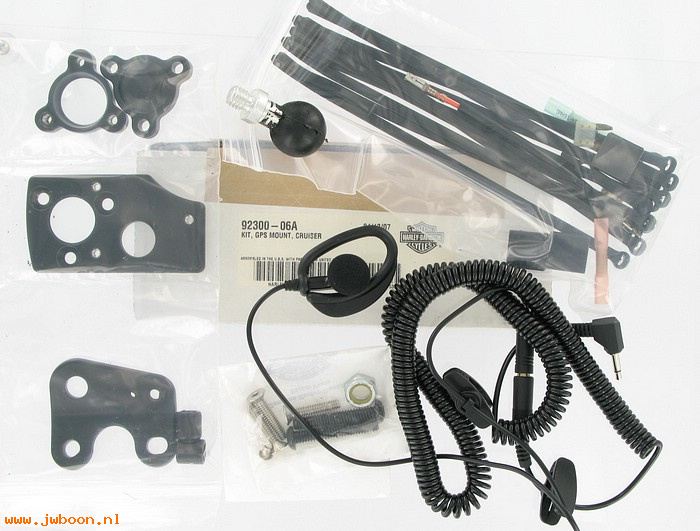   92300-06A (92300-06A): Road Tech GPS system handlebar mounting kit - NOS - Touring