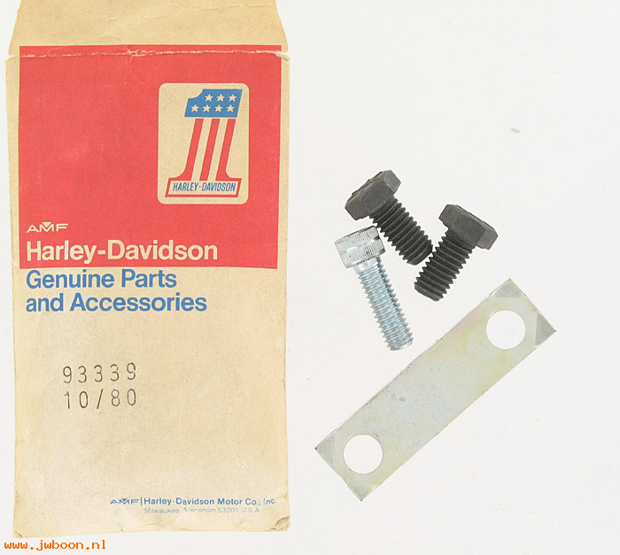   93339 (93339): Safety defect code 050- 1980 FXWG Rear brake control hardware-NOS