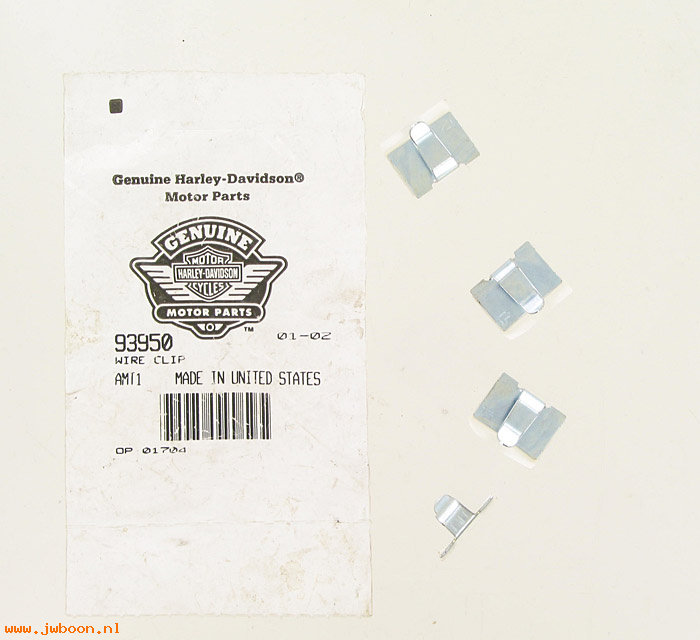   93950 (93950 / 10102): Clip kit, code 0105 - NOS - FXDWG 93-    Softail 00-