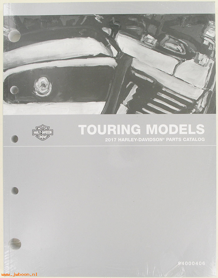   94000406 (94000406): Touring parts catalog 2017 - NOS