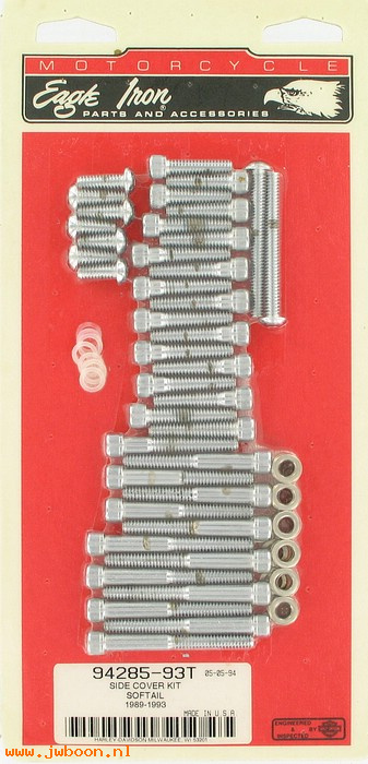   94285-93T (94285-93T): Primary and gear cover screw kit - allen head - NOS - FXST 89-93